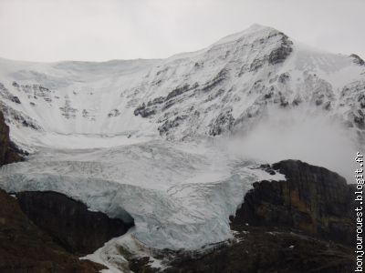 Le glacier Athabasca